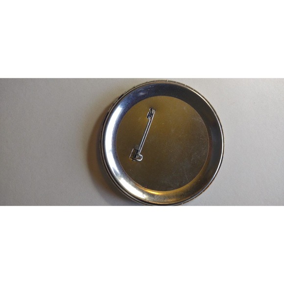 Michael Jackson Vintage Pin Badge Button Pinback King Of Pop LARGE Close Up - Picture 3 of 3